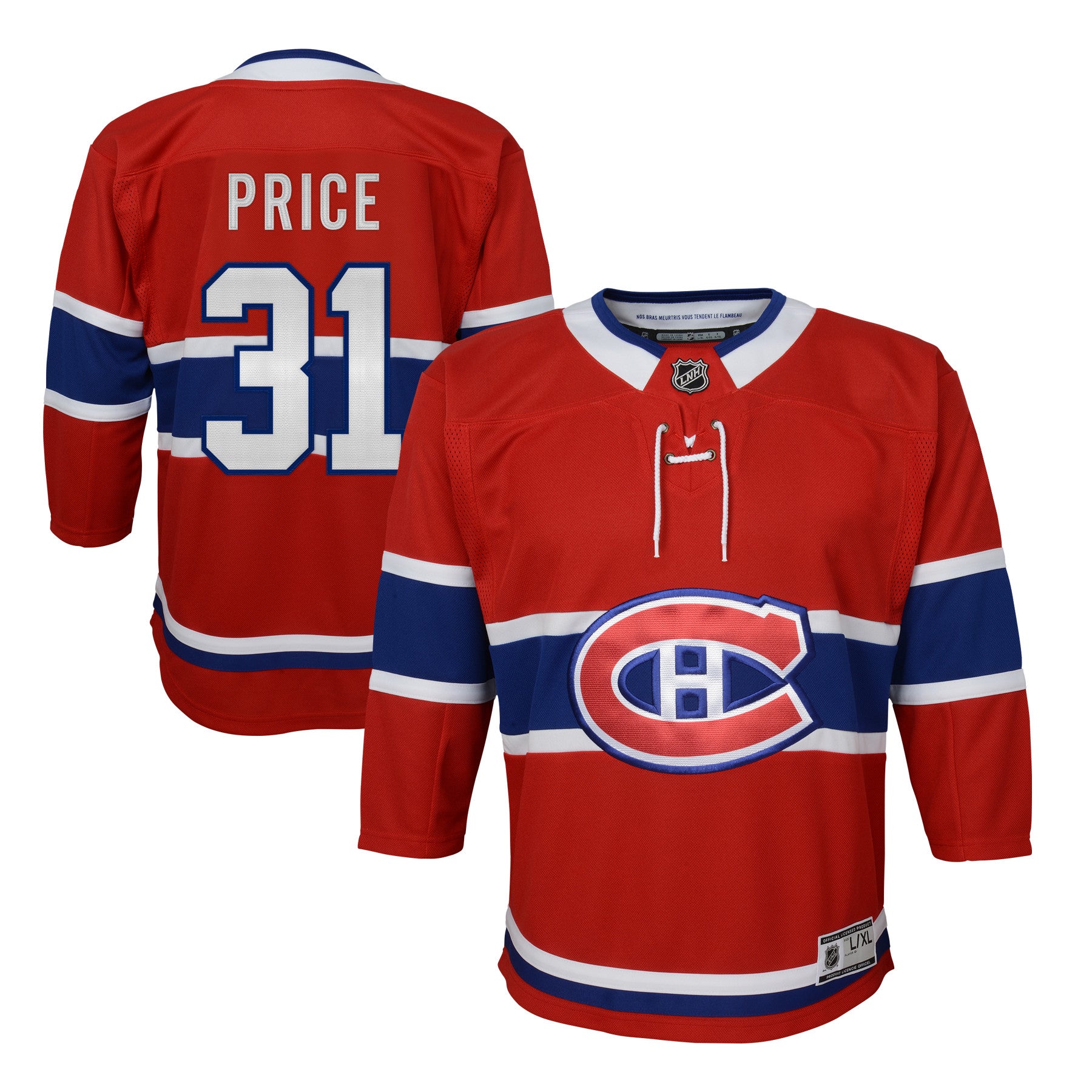 Canadiens de Montréal Jersey Junior - Carey Price (#31)