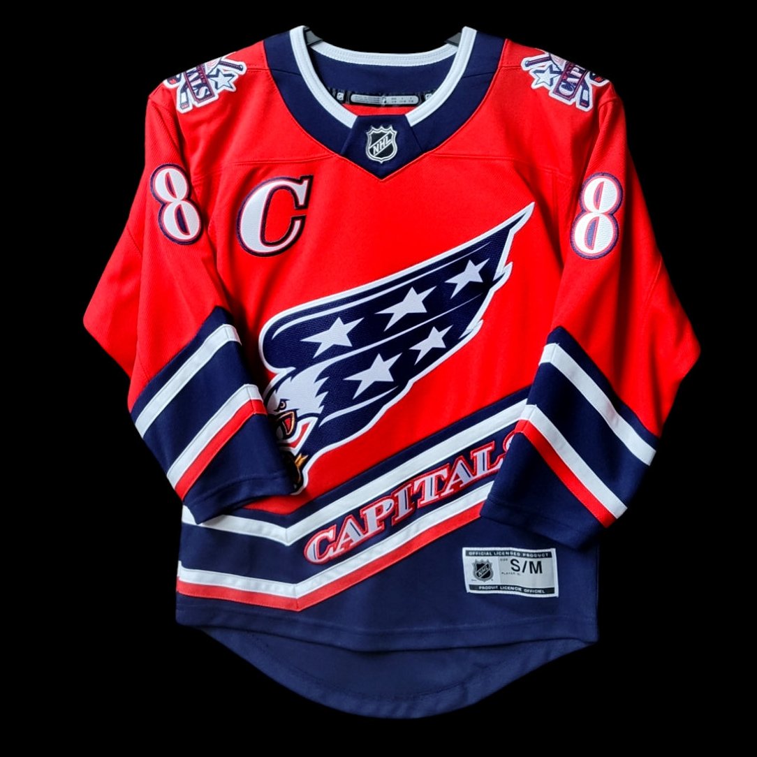 Jersey Junior - Alexander Ovechkin #8 Capitals de Washington