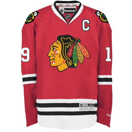 Blackhawks de Chicago Jersey  Homme - Jonathan Toews (#19)