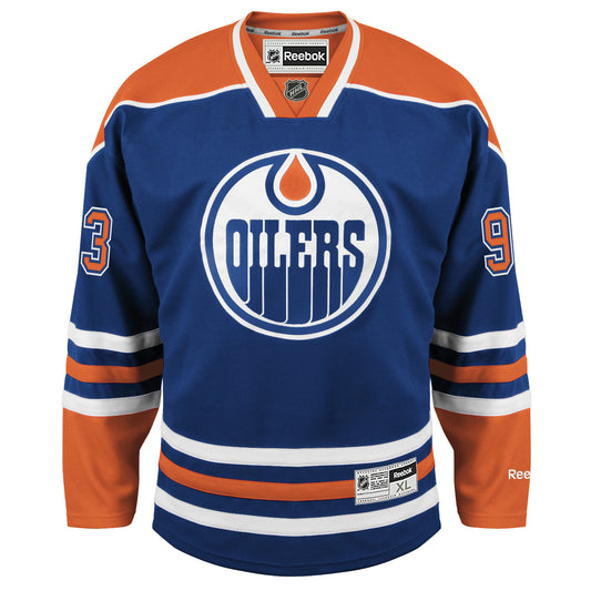 Oilers d&#39;Edmonton Jersey  Homme - Ryan Nugent-HoP.K.ins (#93)