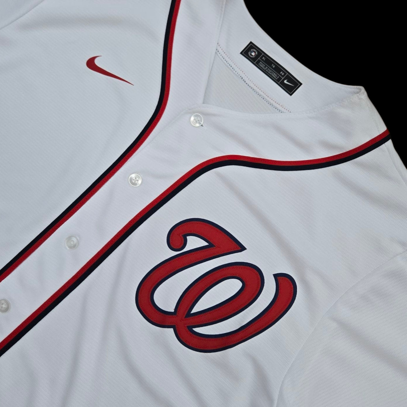 Chemise de Baseball Adulte - Nationals de Washington