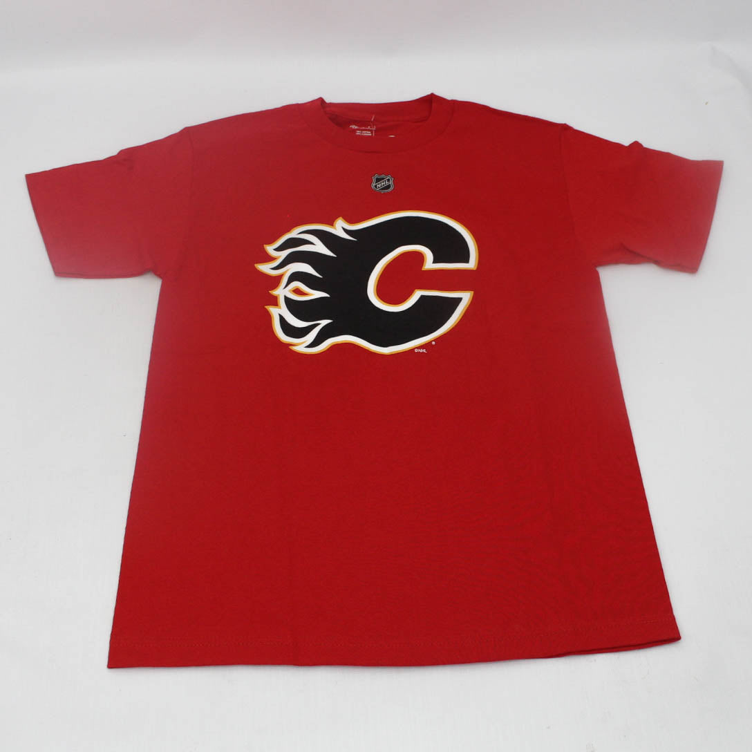 T-Shirt Flames de Calgary  - Sean Monahan (#23)