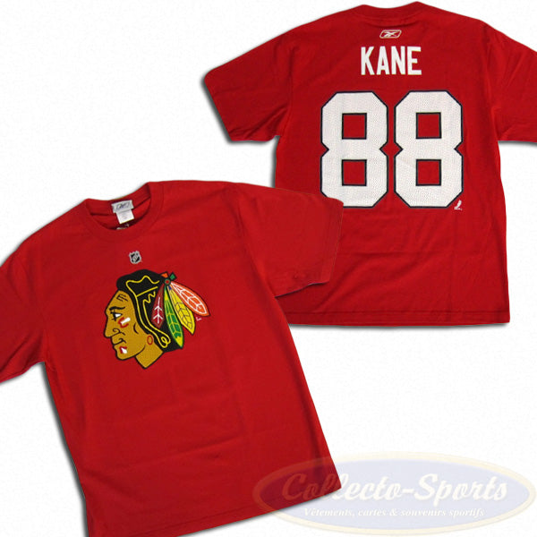T-Shirt Blackhawks de Chicago  - Patrick Kane (#88)