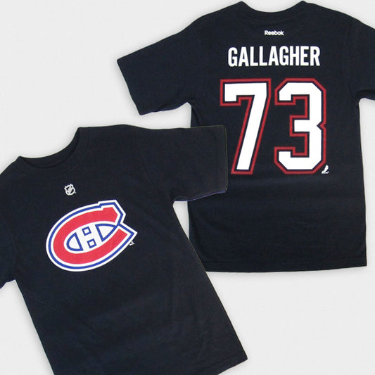 T-Shirt Canadiens de Montréal  - Brendan Gallagher (#73)