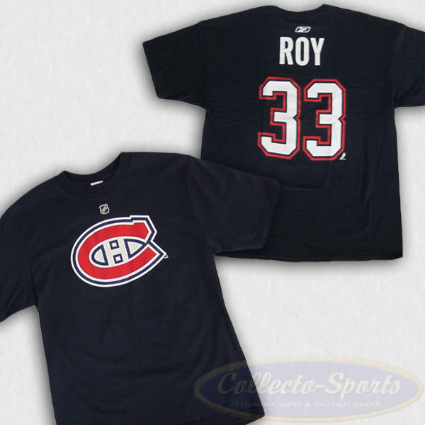 T-Shirt Canadiens de Montréal  - Patrick Roy (#33)