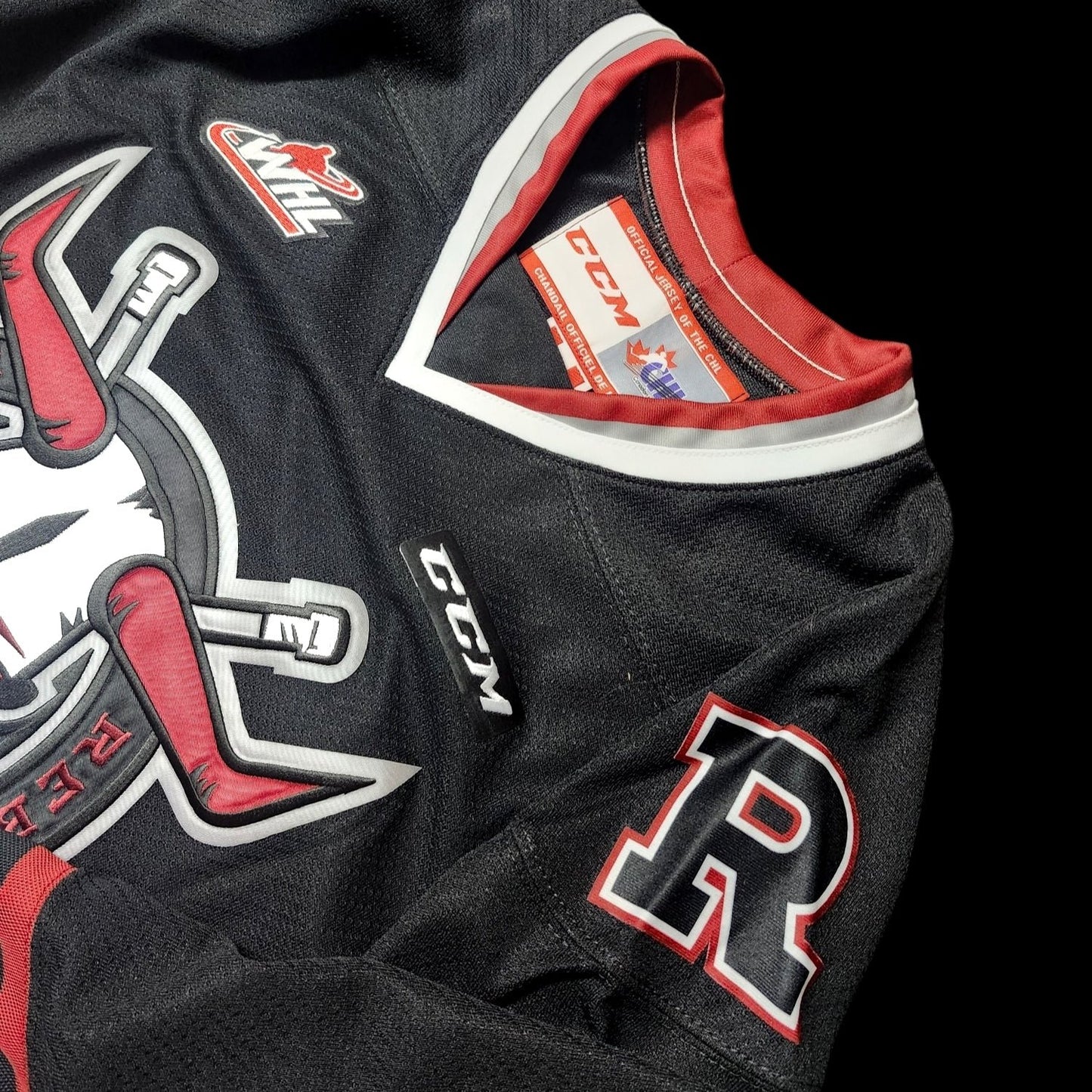 Jersey Adulte Rebels de Red Deer