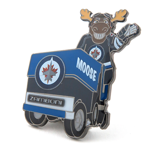 Épinglette Mascotte / Zamboni Jets de Winnipeg 