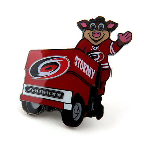 Épinglette Mascotte / Zamboni Hurricanes de la Caroline 