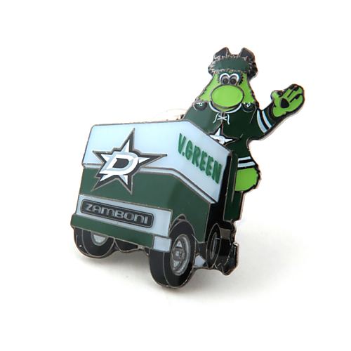 Épinglette Mascotte / Zamboni Stars de Dallas 