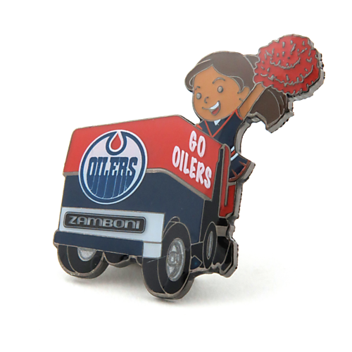 Épinglette Mascotte / Zamboni Oilers d&#39;Edmonton 