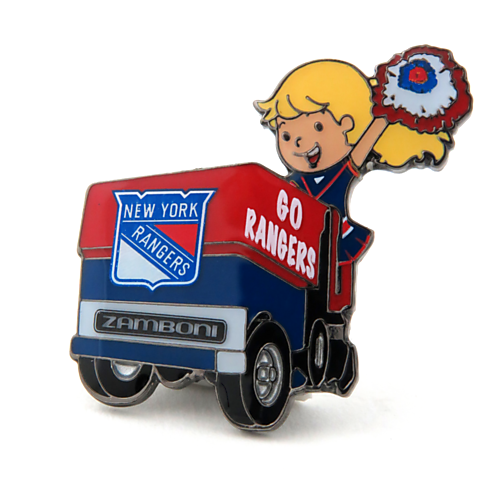 Épinglette Mascotte / Zamboni Rangers de New York 