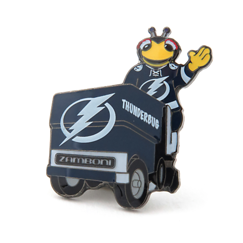 Épinglette Mascotte / Zamboni Lightning de Tampa Bay 