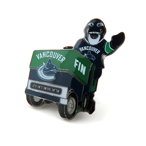 Épinglette Mascotte / Zamboni Canucks de Vancouver 