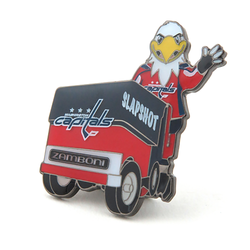 Épinglette Mascotte / Zamboni Capitals de Washington 