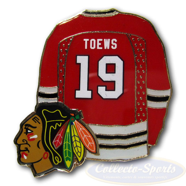 Épinglette Blackhawks de Chicago  - Jonathan Toews