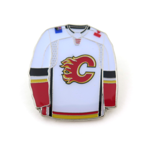 Épinglette Chandail visiteur Adidas Flames de Calgary 