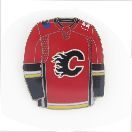 Épinglette Chandail locale Adidas Flames de Calgary 