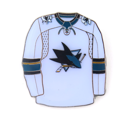 Épinglette Chandail visiteur Adidas Sharks de San Jose 