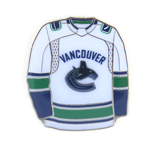 Épinglette Chandail visiteur Adidas Canucks de Vancouver 