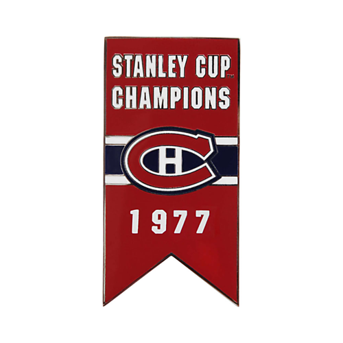 Épinglette 1977 Canadiens de Montréal 