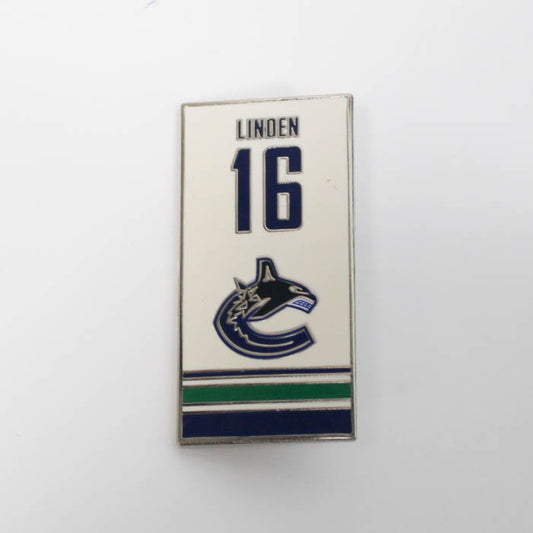 Épinglette Canucks de Vancouver  - Trevor Linden