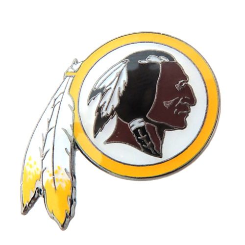 Épinglette Logo Redskins de Washington 