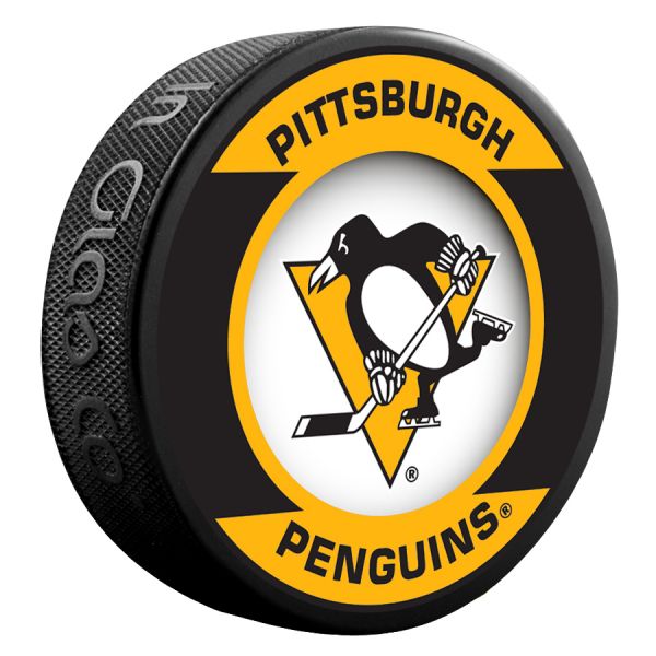 Rondelle Penguins de Pittsburgh Retro