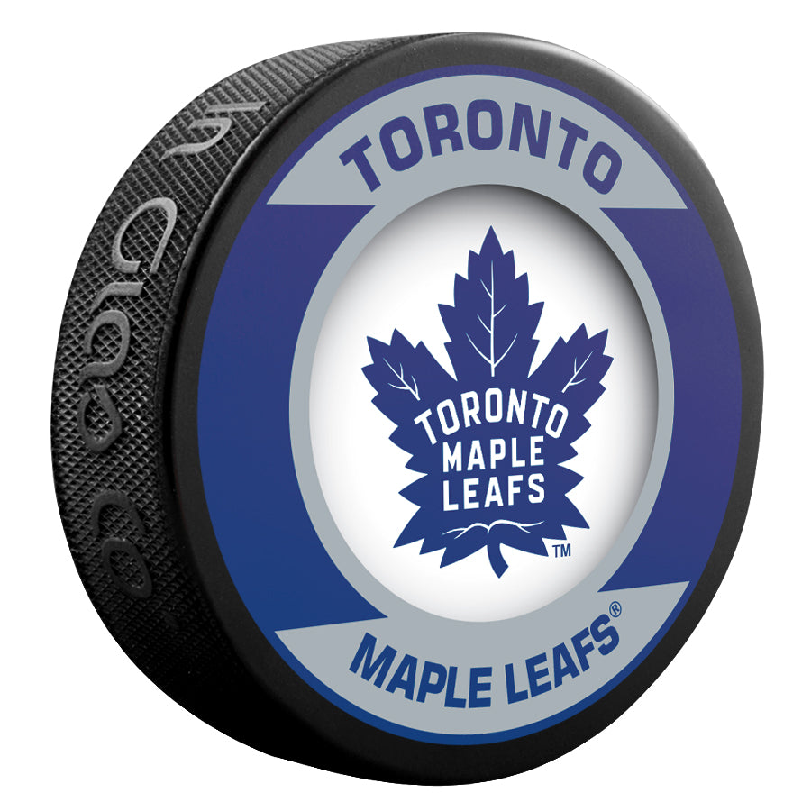 Rondelle Maple Leafs de Toronto Retro