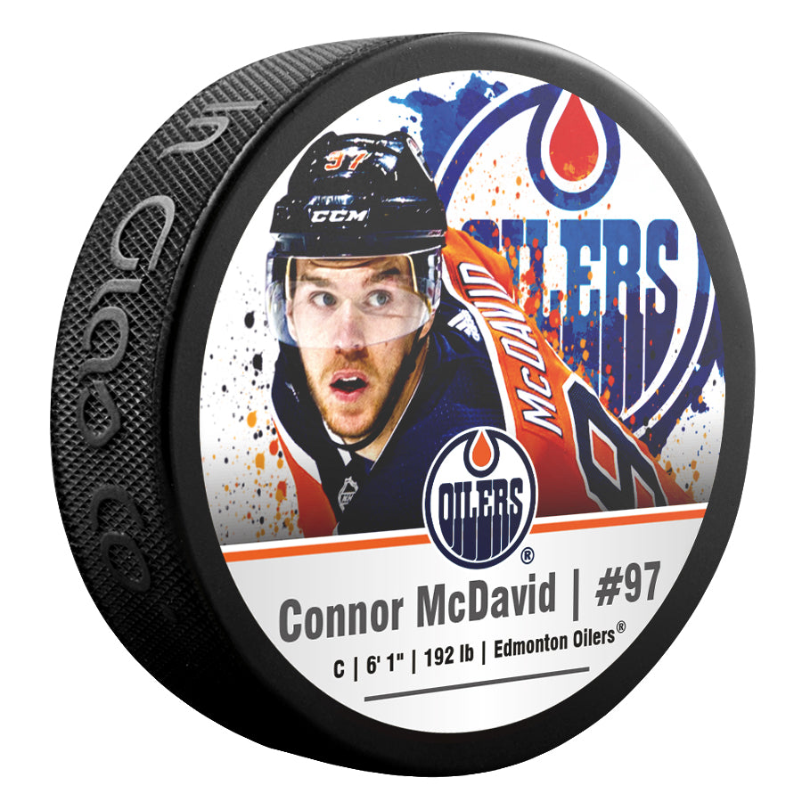 Rondelle Oilers d&#39;Edmonton  - Connor McDavid (#97)