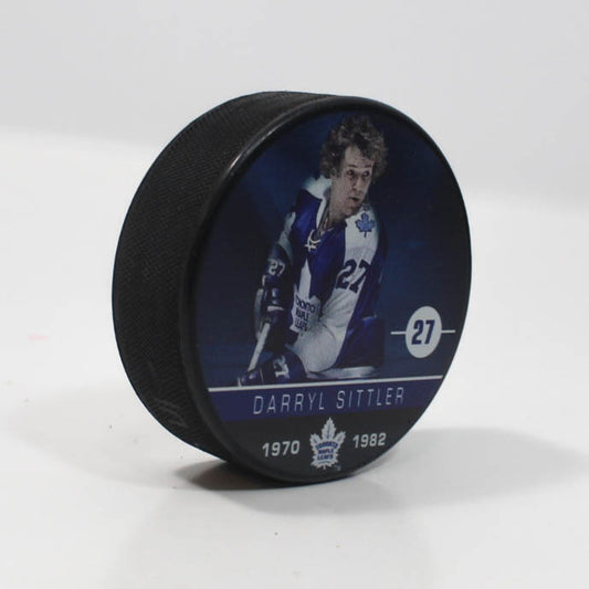 Rondelle Maple Leafs de Toronto  - Darryl Sittler (#27)