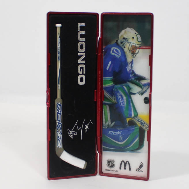 Mini bâton d&#39;hockey Canucks de Vancouver  - Roberto Luongo (#1)