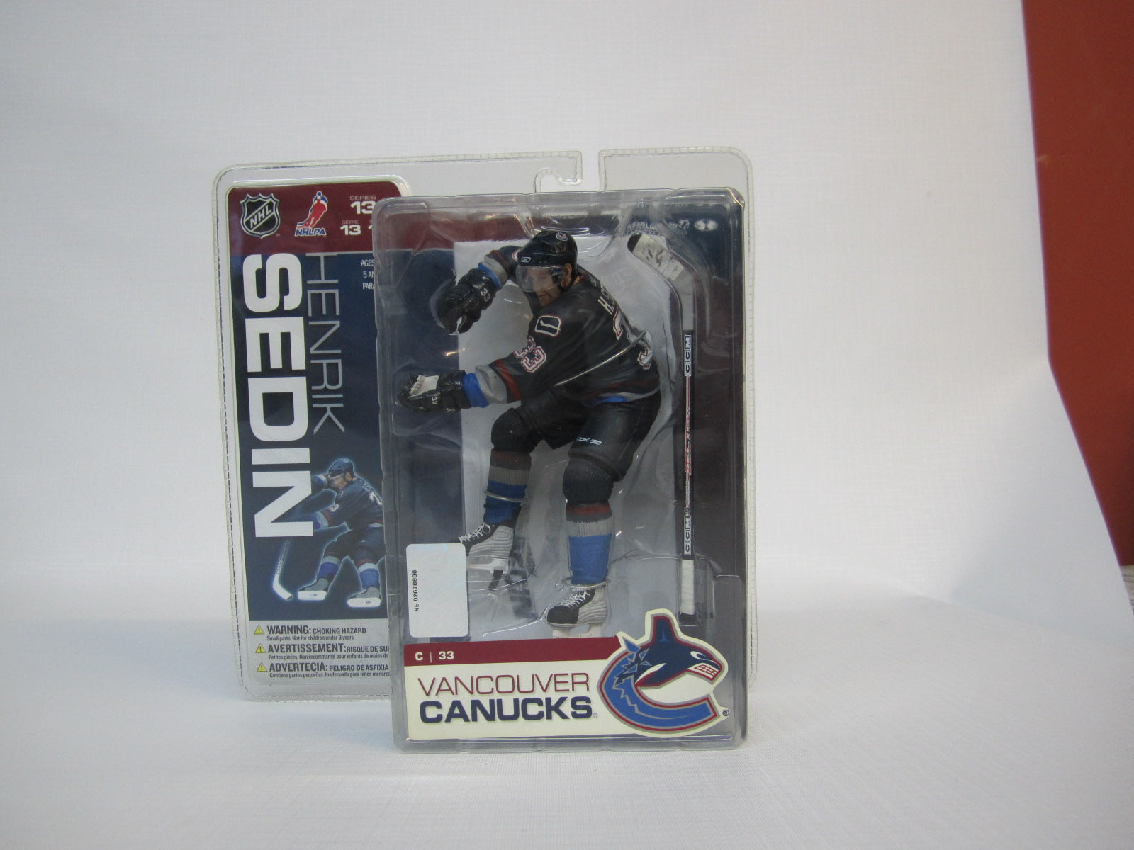 Canucks de Vancouver Figurine  - Henrik Sedin #33
