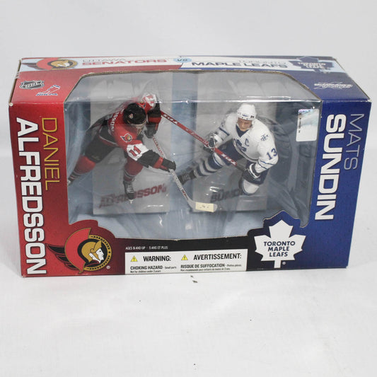 Figurine Ligue Nationale de Hockey  - Daniel Alfredsson VS Mats Sundin