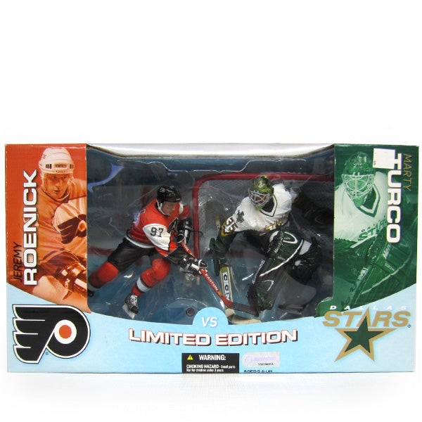 Figurine Ligue Nationale de Hockey  - Jeremy Roenick VS Marty Turco