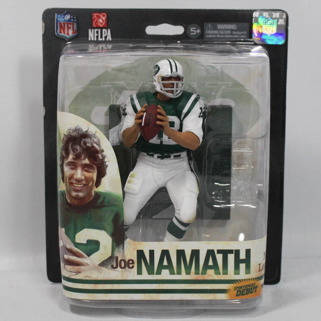 Jets de New-York Figurine  - Joe Namath - NFL Legends Exclusive
