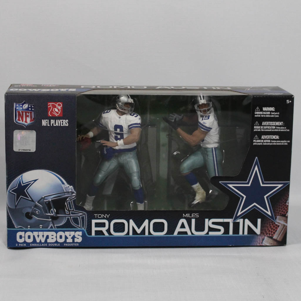 Cowboys de Dallas Figurine  - Tony Romo / Miles Austin