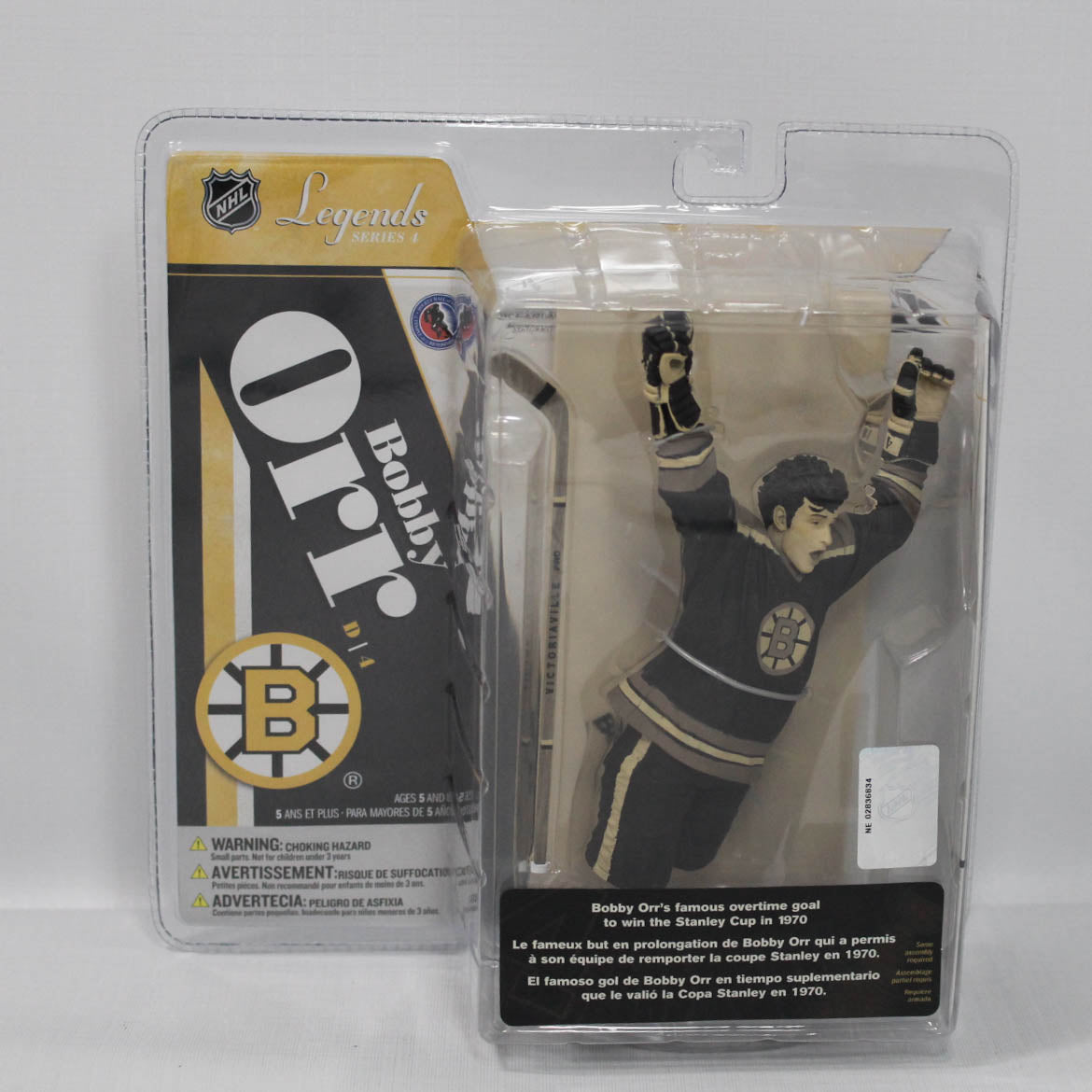 Bruins de Boston Figurine  - Bobby Orr #4