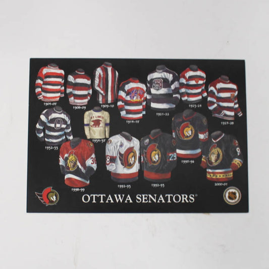 Carte postale Sénateurs d&#39;Ottawa