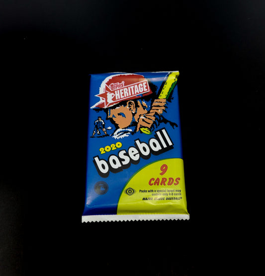 2020 Topps Heritage Baseball Hobby Pack 