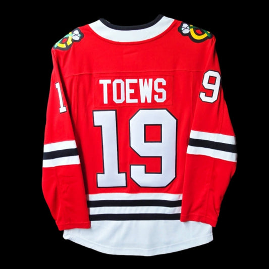 Jersey Adulte - Jonathan Toews #19 Blackhawks de Chicago