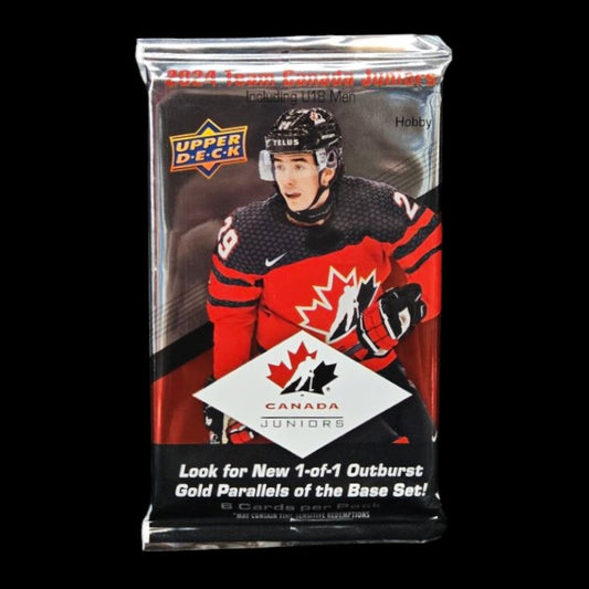 2024 Upper Deck Team Canada Juniors - Paquet Hobby