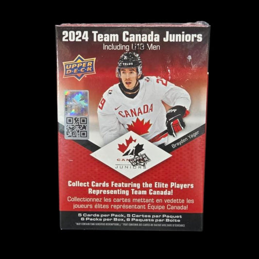 2024 Upper Deck Team Canada Juniors - Blaster Box