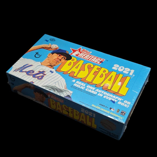 2021 Topps Heritage Baseball - Hobby Box