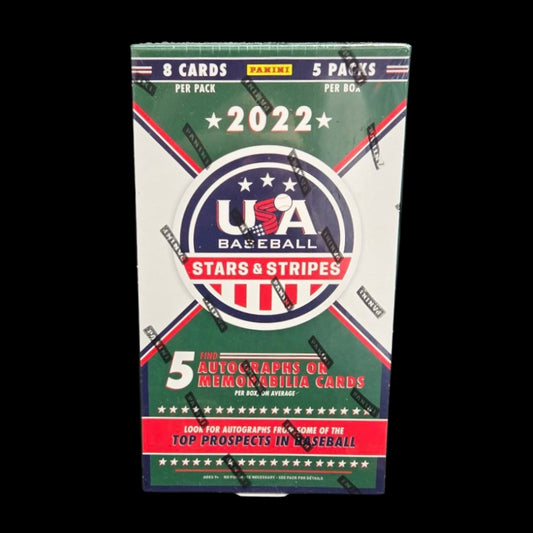 2022 Panini USA Stars & Stripes Baseball - Hobby Box