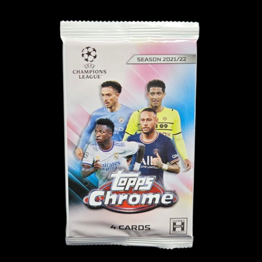 2022 Topps Chrome UEFA - Paquet Hobby