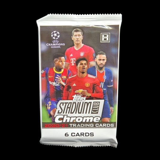 2020-21 Topps Chrome Stadium Club - Hobby Pack