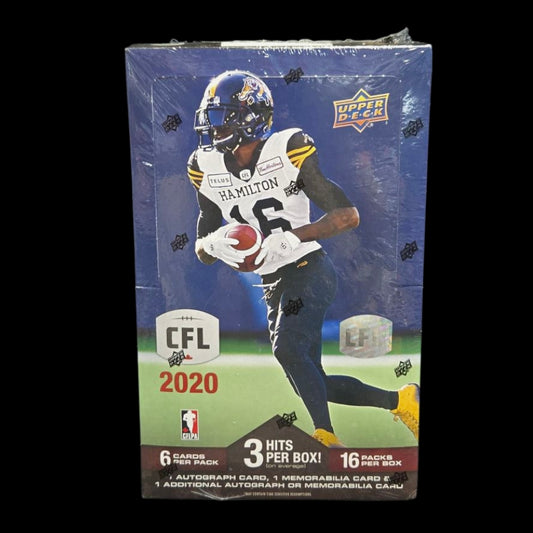2020 Upper Deck CFL - Hobby Box