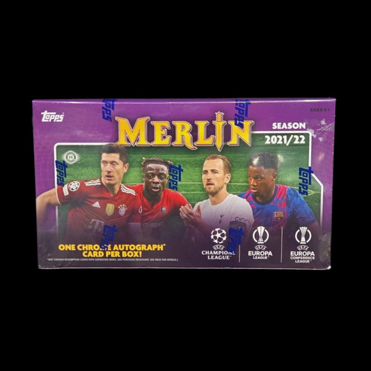 2021-22 Topps Merlin UEFA - Hobby Box