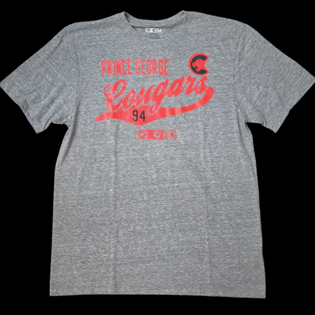T-Shirt Adulte - Cougars de Prince George