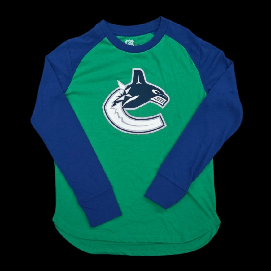 Long Sleeve Shirt Youth - Vancouver Canucks